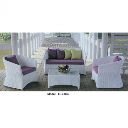 Rattan Garden Outdoor Patio Dining Leisure Modern Sofa