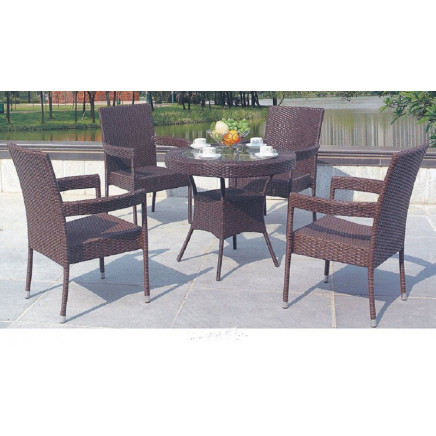 Rattan Garden Outdoor Patio Leisure Dining Modern Bar Coffee Table