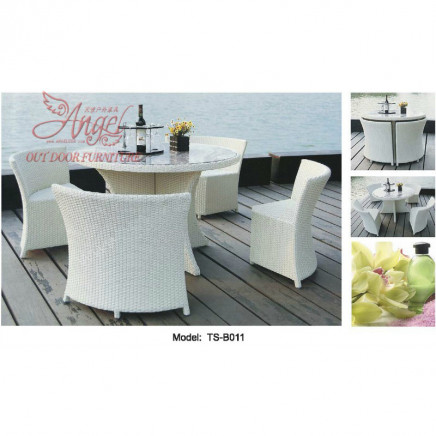 Rattan Garden Patio Leisure Outdoor Modern Dining Tea Table