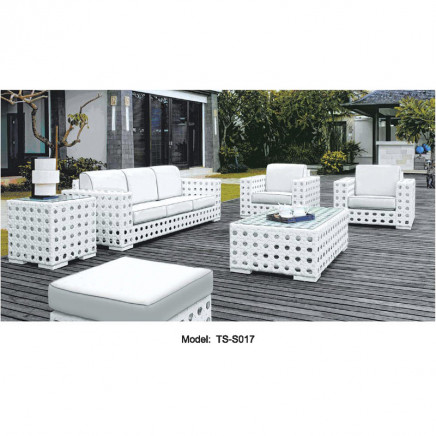 Rattan Leisure Patio Outdoor Modern Dining Sofa for Garden