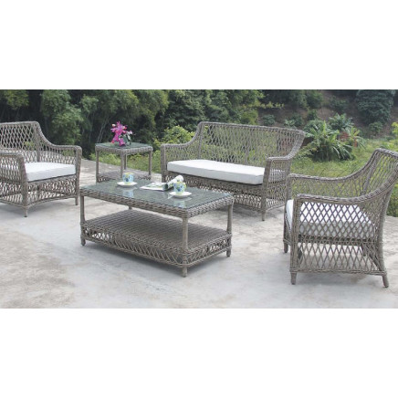 Rattan Patio Leisure Outdoor Modern Dining Sofa for Garden