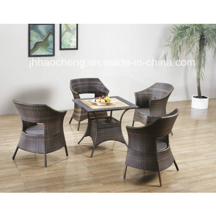 Rattan Table and 2 Chairs, Cafe Table and Chairs, Hot Sale Garden Patio Outdoor Poly Rattan Dining Table and Chair