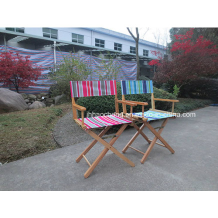 Reclining Camping Chair Lightweight Wood Folding Camping Director Chair