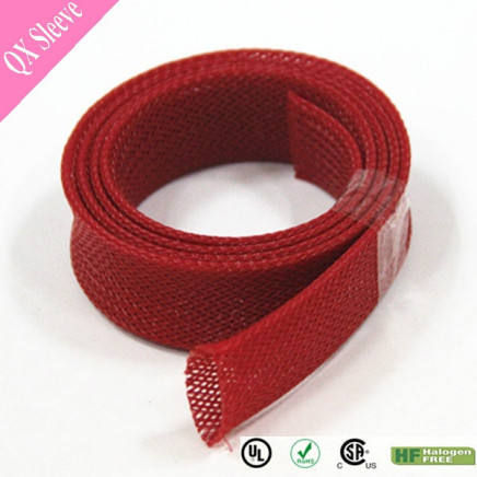 Red 25mm Expandable Pet Wrap Braided Sleeving