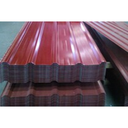 Red Brown Galvanized Corrugated Roofing Sheet for House