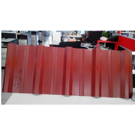 Red Yx35-247.5-990 Corrugated Roofing Sheet