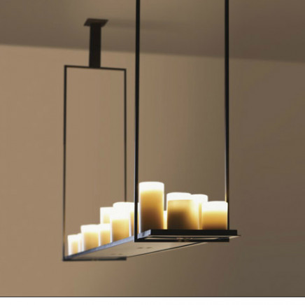 Romantic Candle Pendant Lamp /Restuarant LED Lamp/ Villa Artistic Pendant Lamp