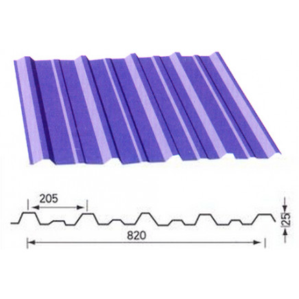 Romantic Purple Galvanized Roofing Sheets