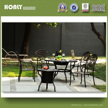 Round Dining Table Chair Aluminum Table Chair