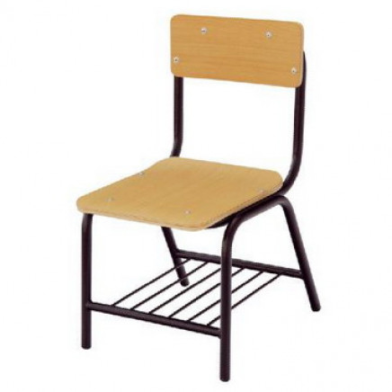 School Chair With Bookself (MXZY-235)