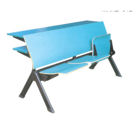 School Desk and Chair 3 Seater (MXZY-020)