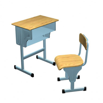 School Desk and Chair (MXZY-025)