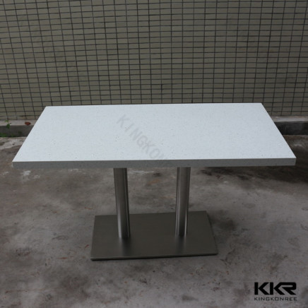 Scratch Resistance Engineered Stone Quartz Table Top
