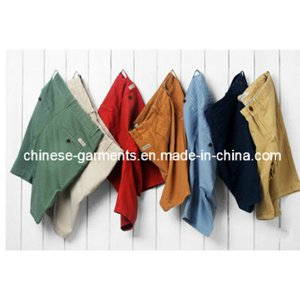 Short Cotton Pants for Men, Wash Pants Trouser