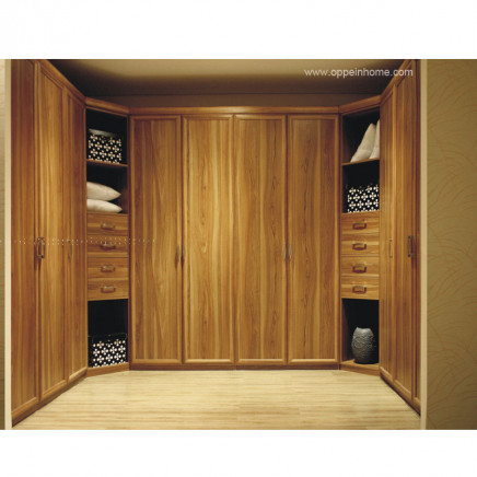 Side-Hinged Door Wood Cloakroom (OPY09-9)