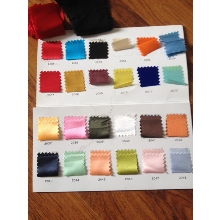 Silk Available Color Card