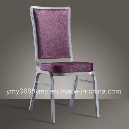 Silver Frame Aluminum Hotel Chair
