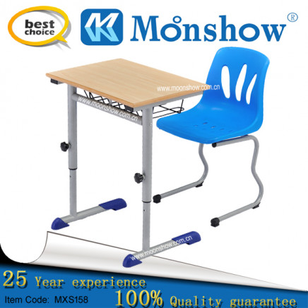 Single Seat Adjustable Table and Chair for Student School Furniture (MXS158II)