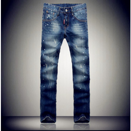 Skimy Ripped Rock Revival AG Fashion Mens Jeans