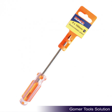 Slotted Screwdriver with Crystal Handle (T02290)