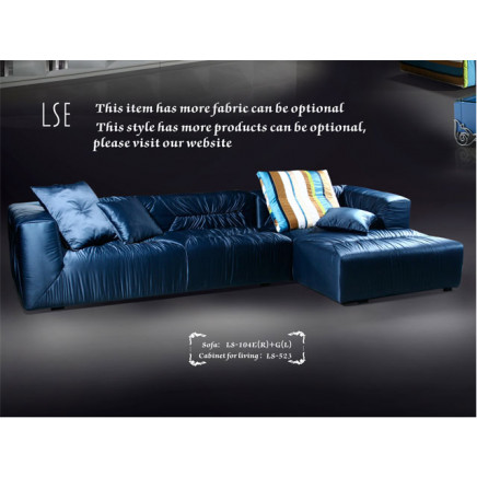 Sofa Wood Frame of Modern Sofa Design (LS-104E)