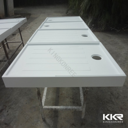 Solid Surface Stone Square Shower Tray for Hotel
