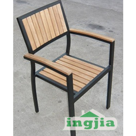 Solid Wood Aluminum/Aluminium Outdoor Dining Garden Chair (JC-51A)