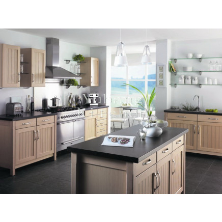 Solid Wood Kitchen Cabinet #145