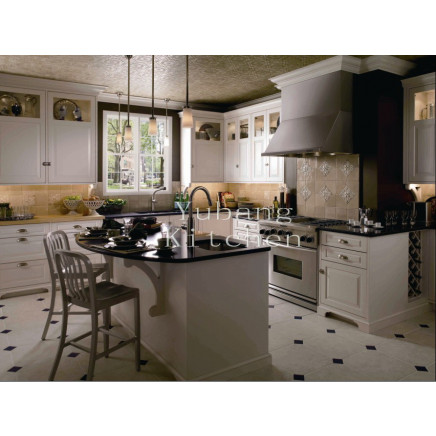 Solid Wood Kitchen Cabinet #211
