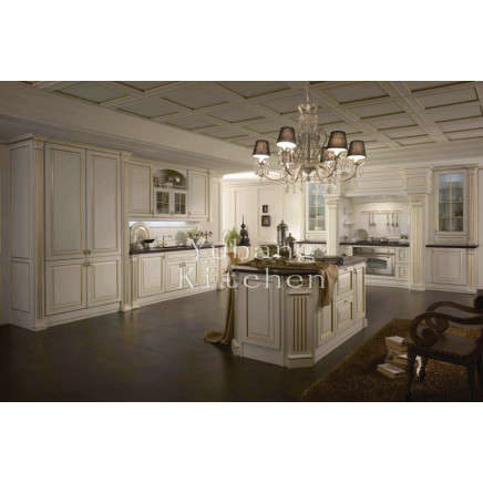 Solid Wood Kitchen Cabinet #223