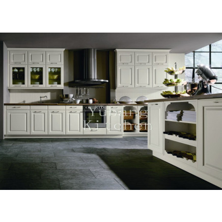 Solid Wood Kitchen Cabinet #229