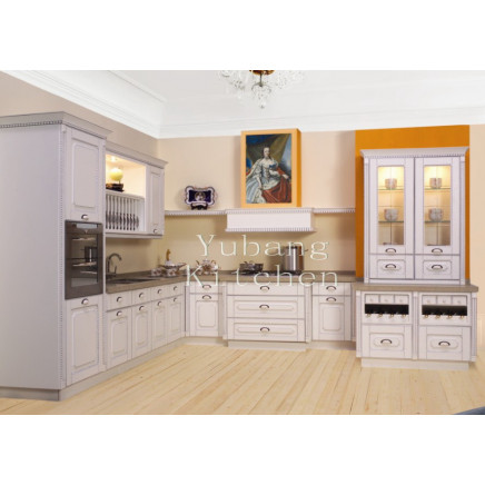 Solid Wood Kitchen Cabinet #247