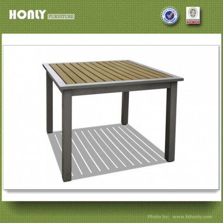 Square Modern Table Poly Wood Dining Table