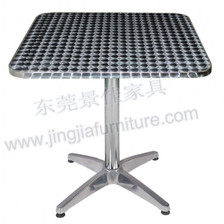 Stainless Metal Patio Outdoor Dining Garden Furniture (JJ-TS03)