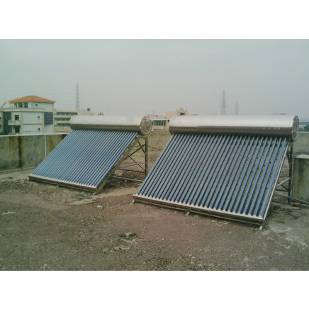 Stainless Steel Non-Pressure Solar Water Heater for Home Use