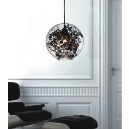 Stainless Steel Pendant Lamp with Glass Shade (MD8031-1)