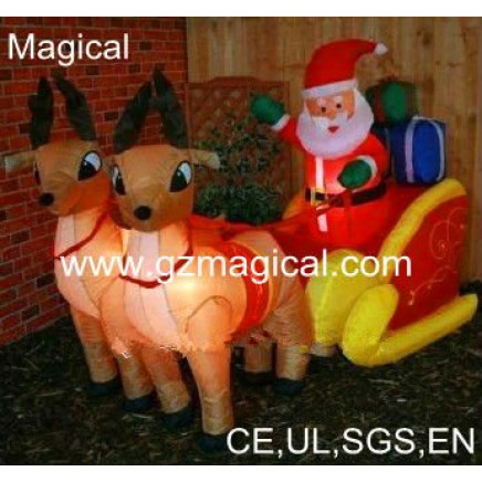 Stuff Inflatable Christmas Ornament with LED (MIC-393)
