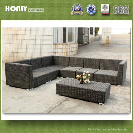 Synthetic Sectional Wicker Outdoor Furniture Patio Outdoor Rattan Sofa