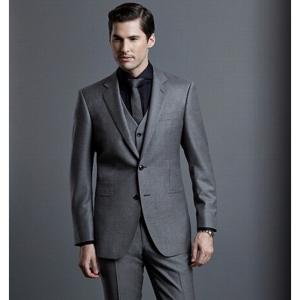 Top Quality Two Buttons Slim Fit Man's Suit