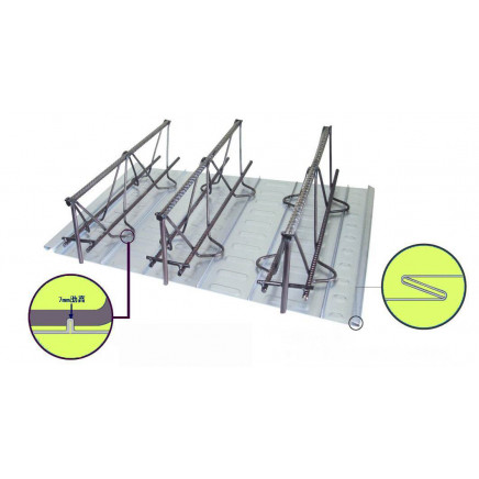 Top Selling Steel-Bars Truss Deck Sheet for Floor/ Country House