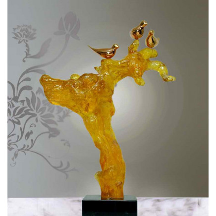 Tree Simulation Resin Craft for Table Decoration Td-R076