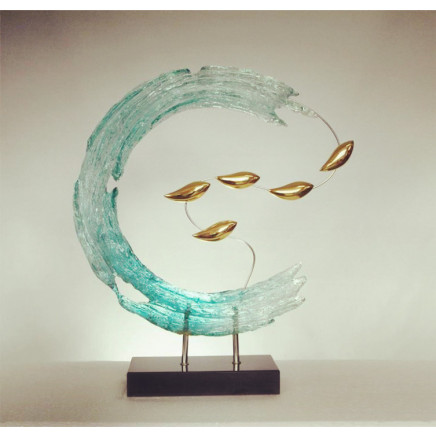Tudor Murano Resin Sculpture for Home