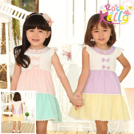 Two Color Baby Dress, Latest Style Baby Clothes, Baby Dress