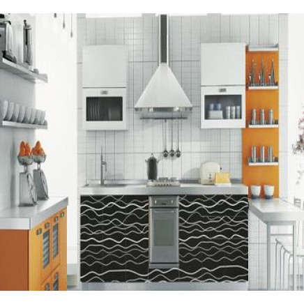 U Shape MDF Kitchen Cabinet