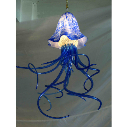 Unique Design Blowing Glass Chandelier Lamp for Home Decoration (YK-D51)