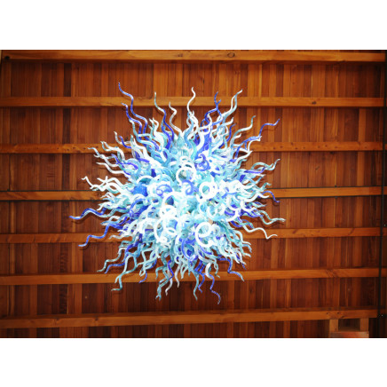 Unique Design Blown Glass Chandelier