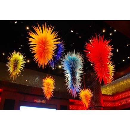 Various Kind of Mouth Blown Glass Chandelier for Hotel