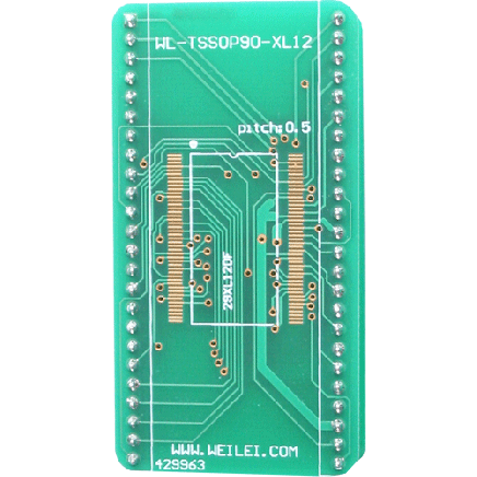 Adapter WL-TSOP90-E364 (pcb)