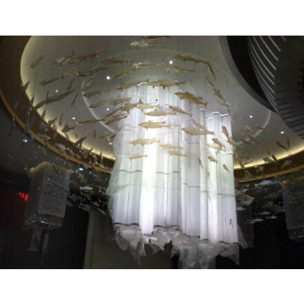 White Crystal Chandelier