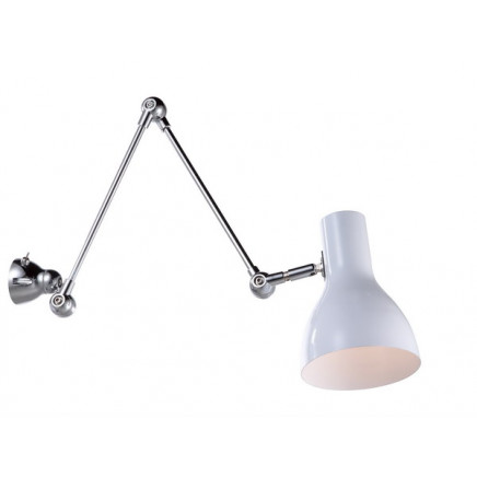 White Lampshade Steel Wall Lighting (MB6129C-W)
